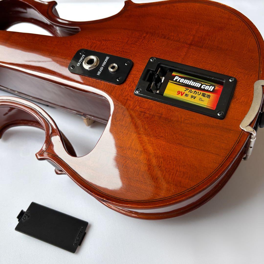【美品・工房調整済み】ハルシュタット エレキバイオリン CV-210E 4/4