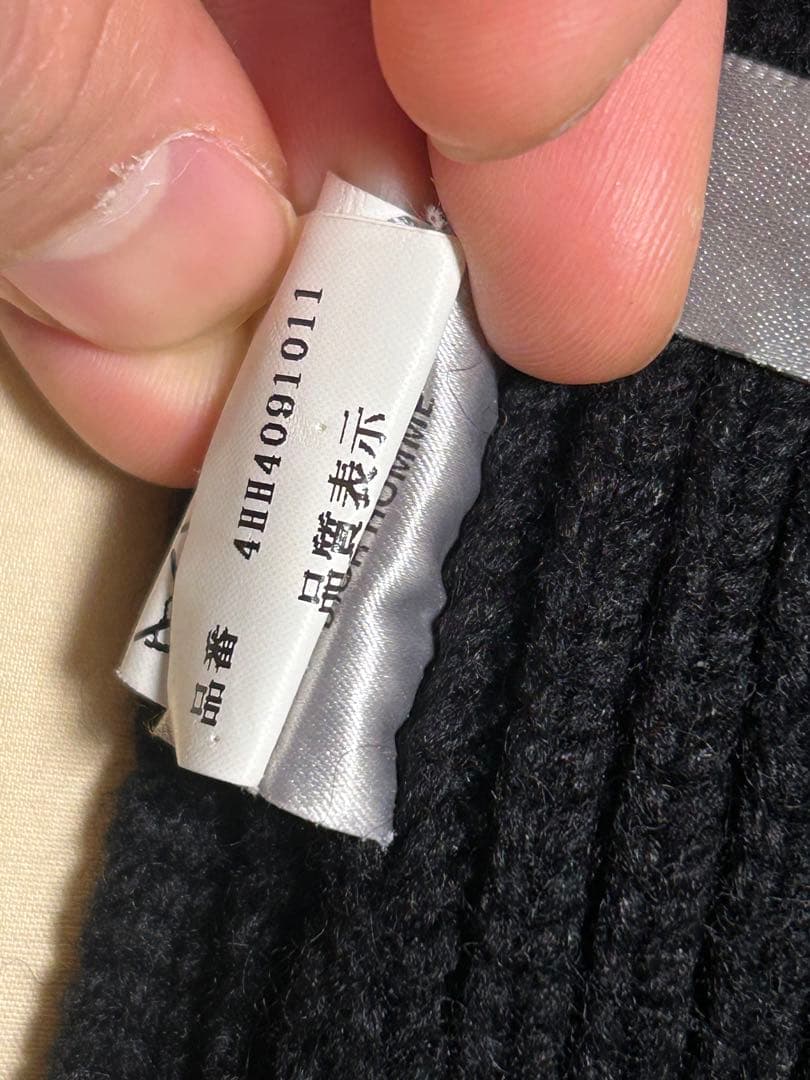 dior homme ロングマフラー　エディ期
