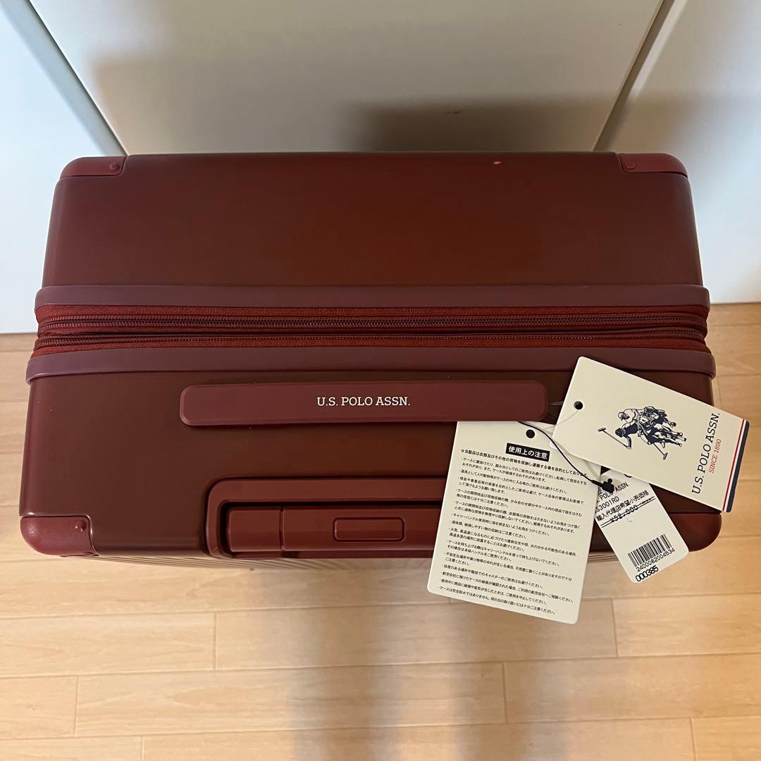 新品未使用 ユーエスポロ US3001 キャリーバッグ 赤