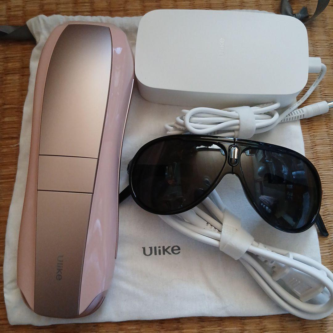 Ulike 脱毛器 ピンク サングラス付き