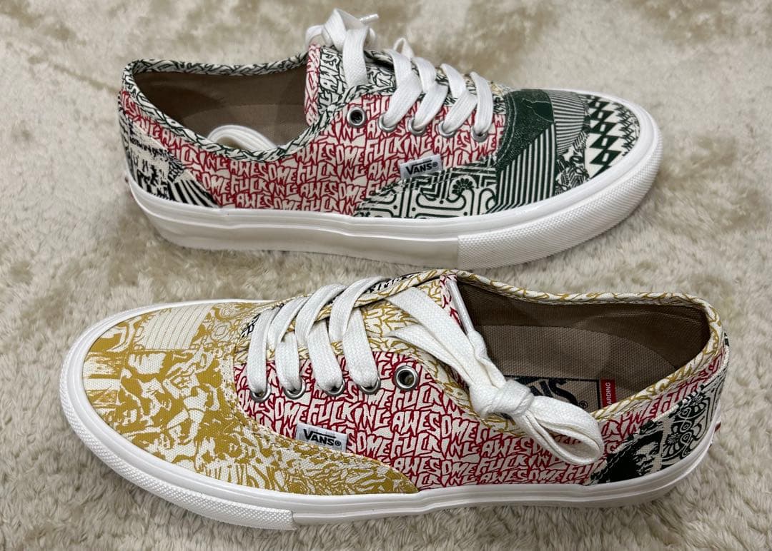 スケートボード VANS SKATE AUTHENTIC FUCKING AWESOME