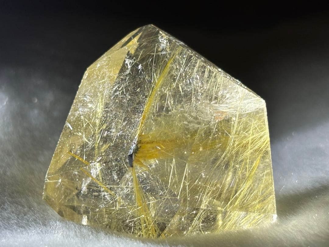 【金・仕事・商繁】透明！ゴールドルチル⭐️フリーフォームN91