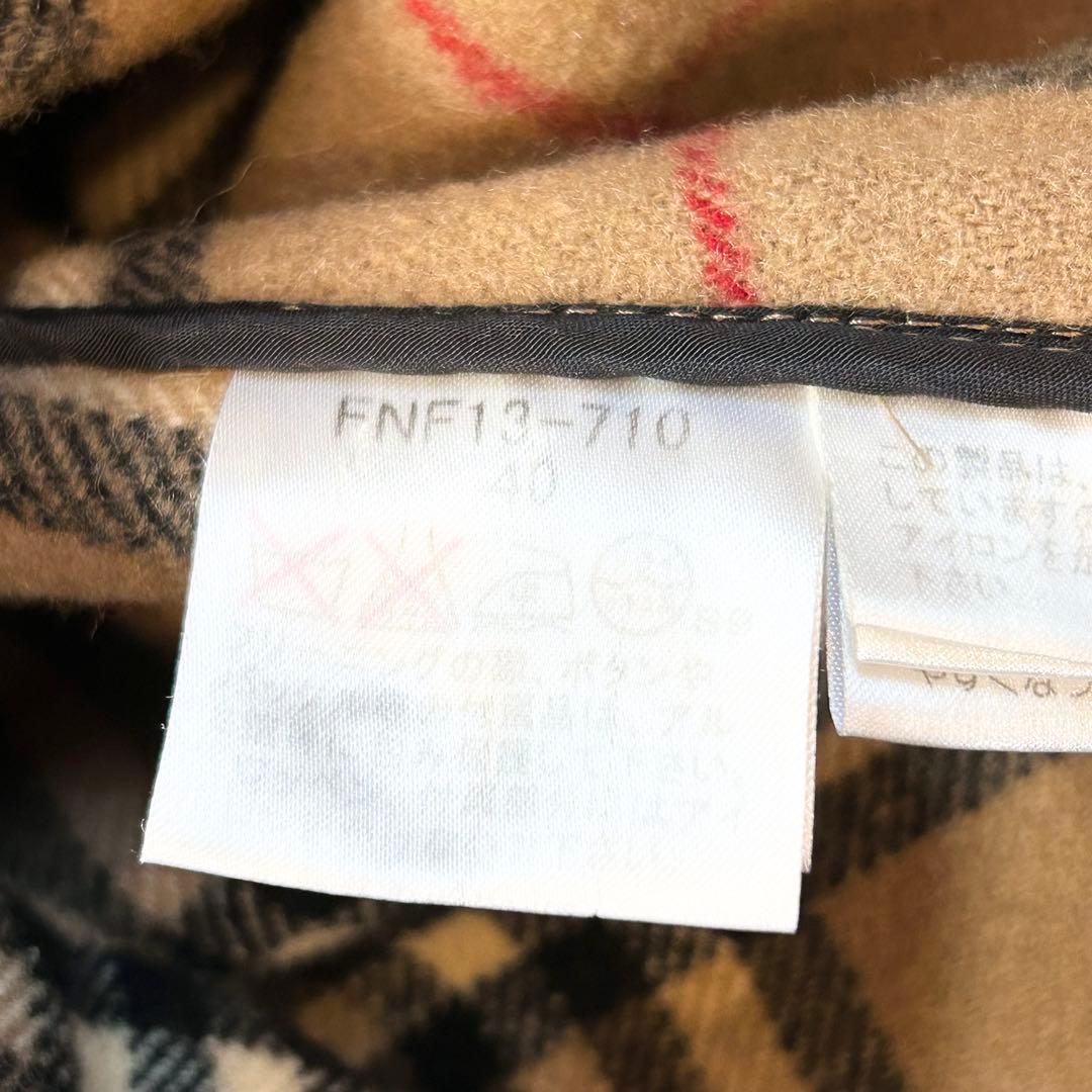 希少✨️BURBERRY ノバチェック ダッフルコート L 40 大きめ