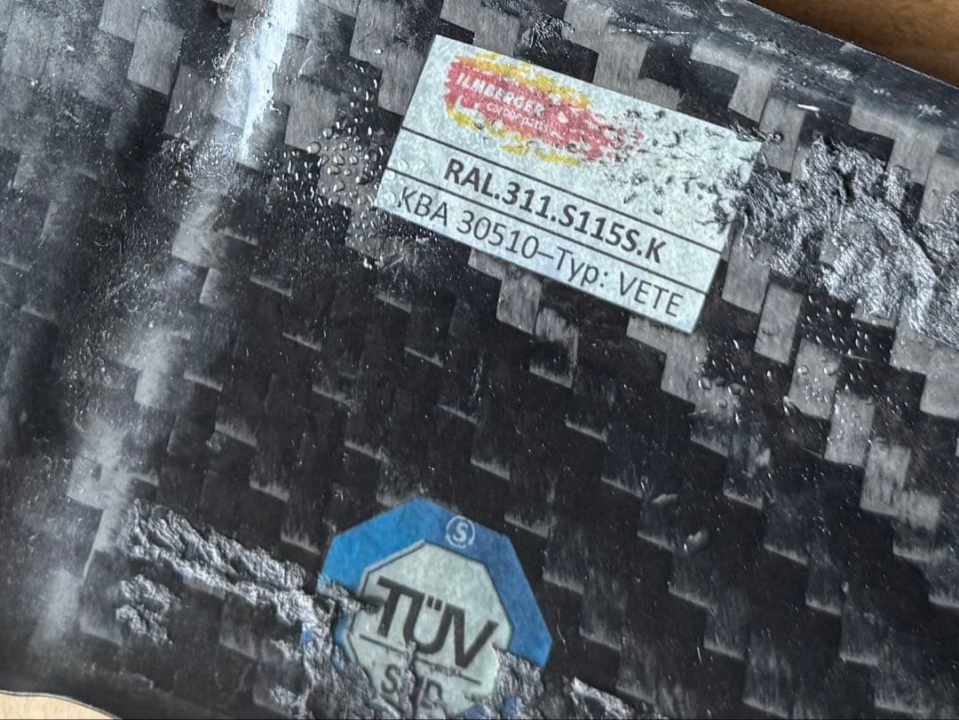 S1000RR イルムバーガー社製 カーボンフレームカバー 2015年式