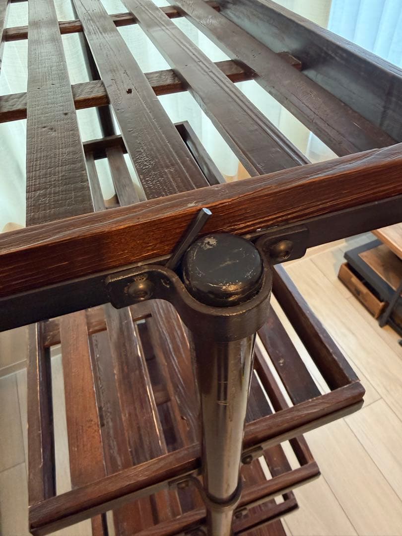 ジャーナルスタンダードファニチャー　オープンラック　シェルフ棚　アイアン