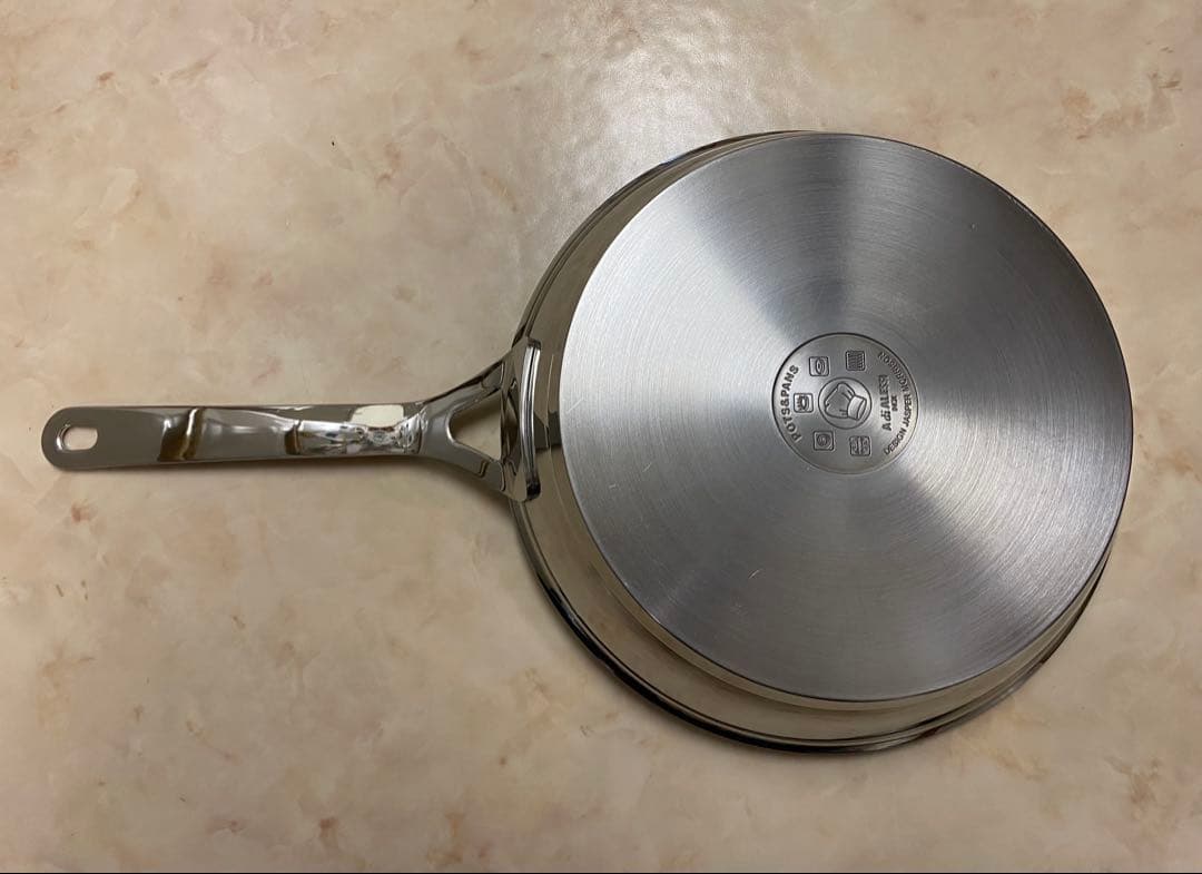 ALESSI アレッシィPOTS&PANS フライパン　28cm美品ステンレス