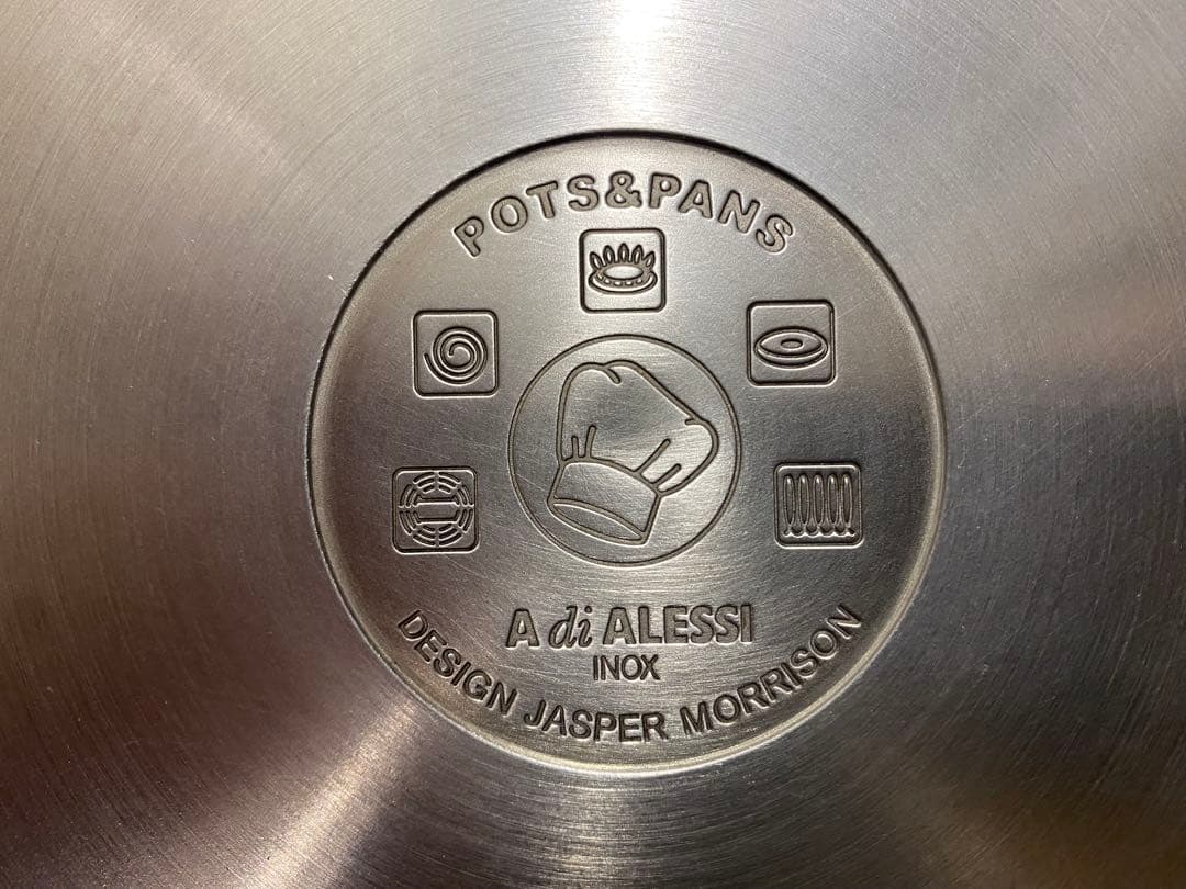ALESSI アレッシィPOTS&PANS フライパン　28cm美品ステンレス