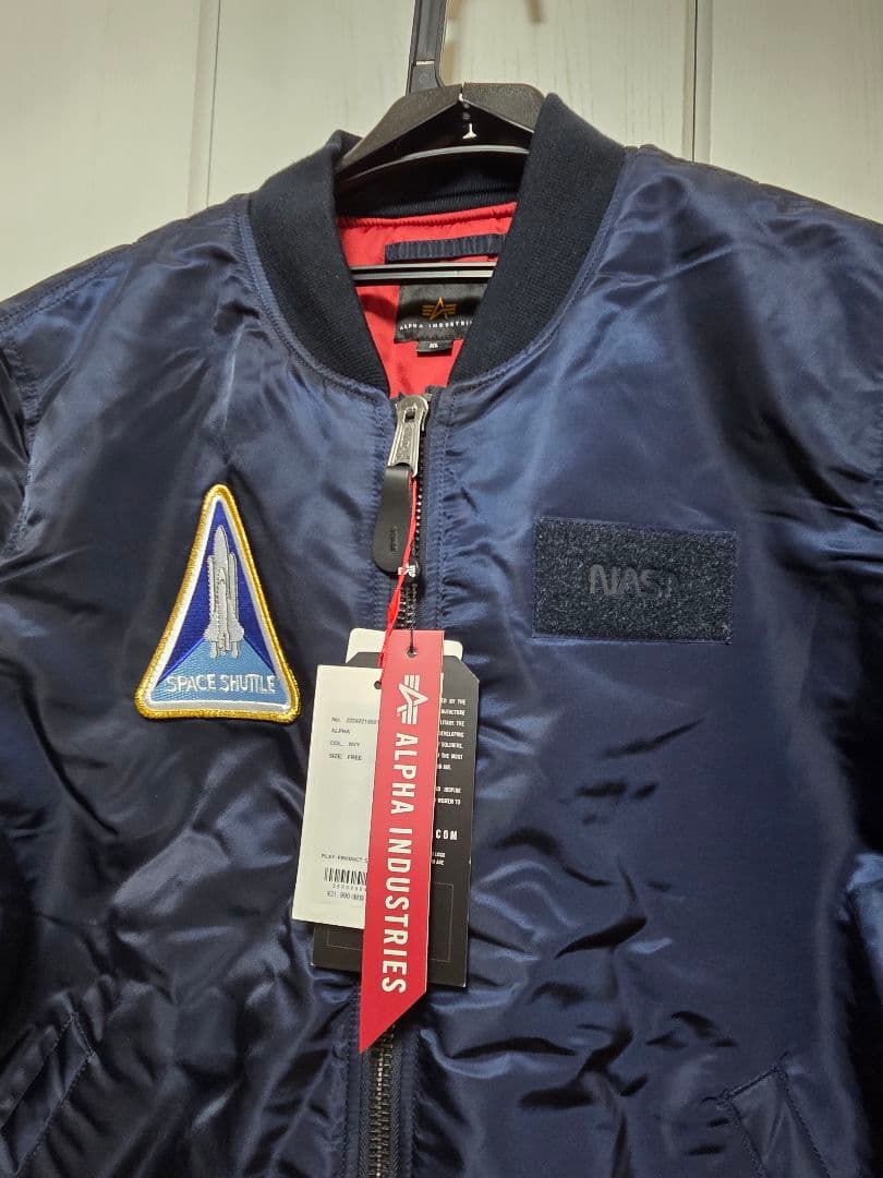 ル*イ様 NASA GEN Ⅱ CORE SPACE ALPHA　MA-1 XL