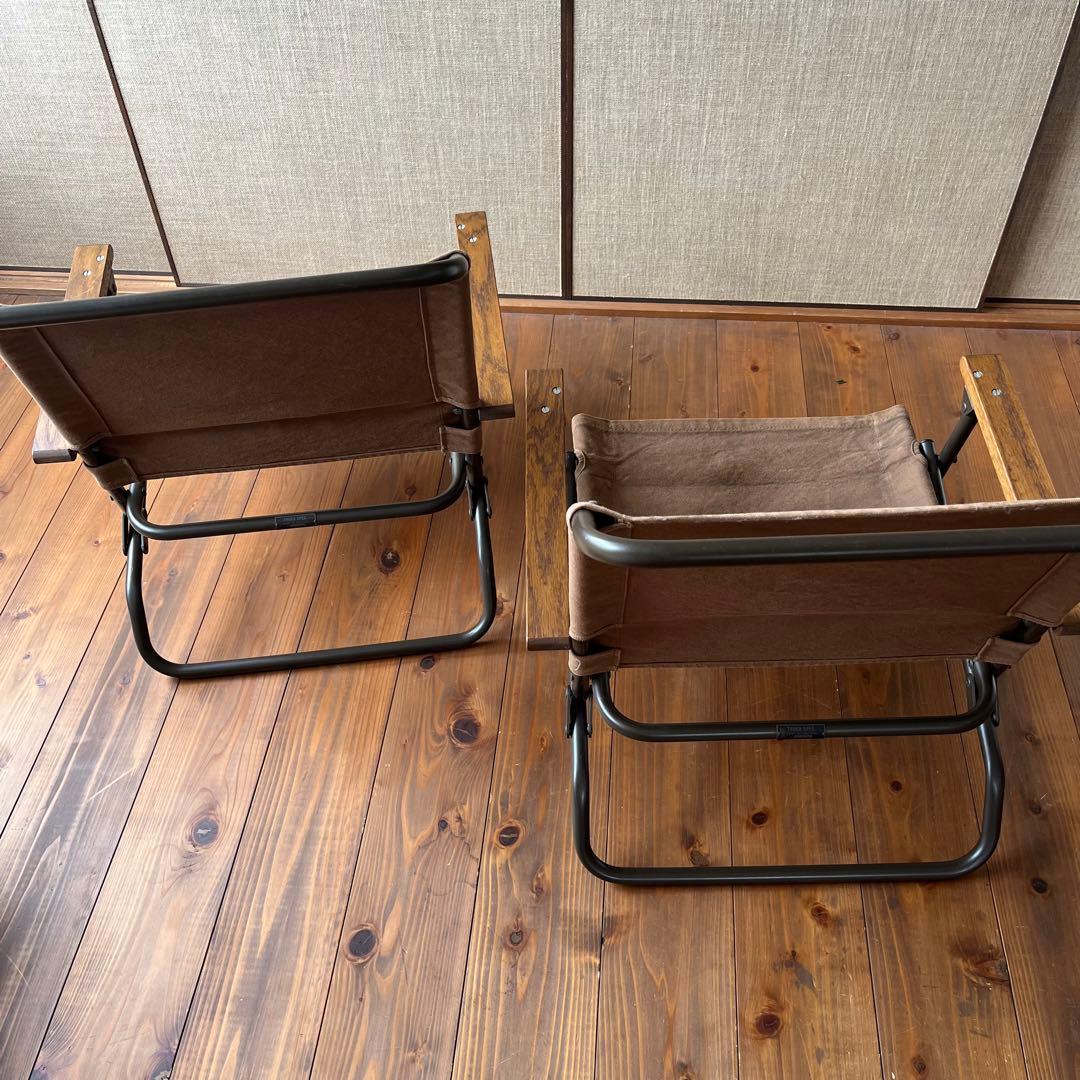 TRUCK FURNITURE FOLDING LOW CHAIR 新品セット
