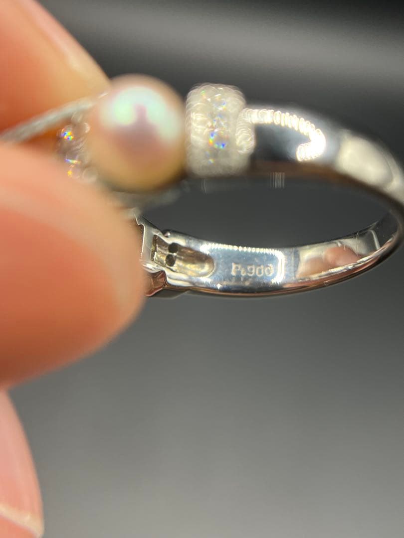 アコヤパールダイヤモンドリング