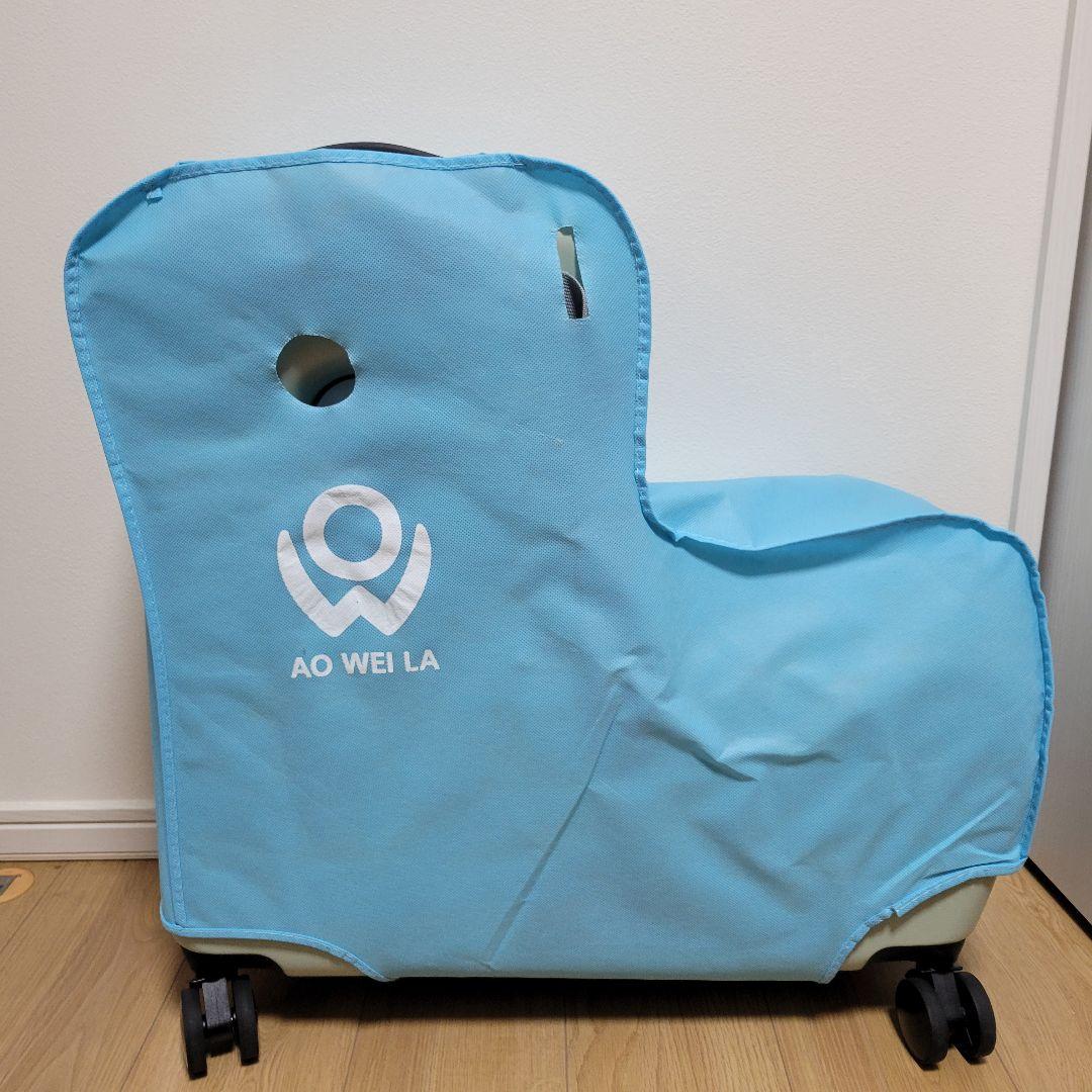 キッズトラベル Mサイズ 子供が乗れるキャリーケース