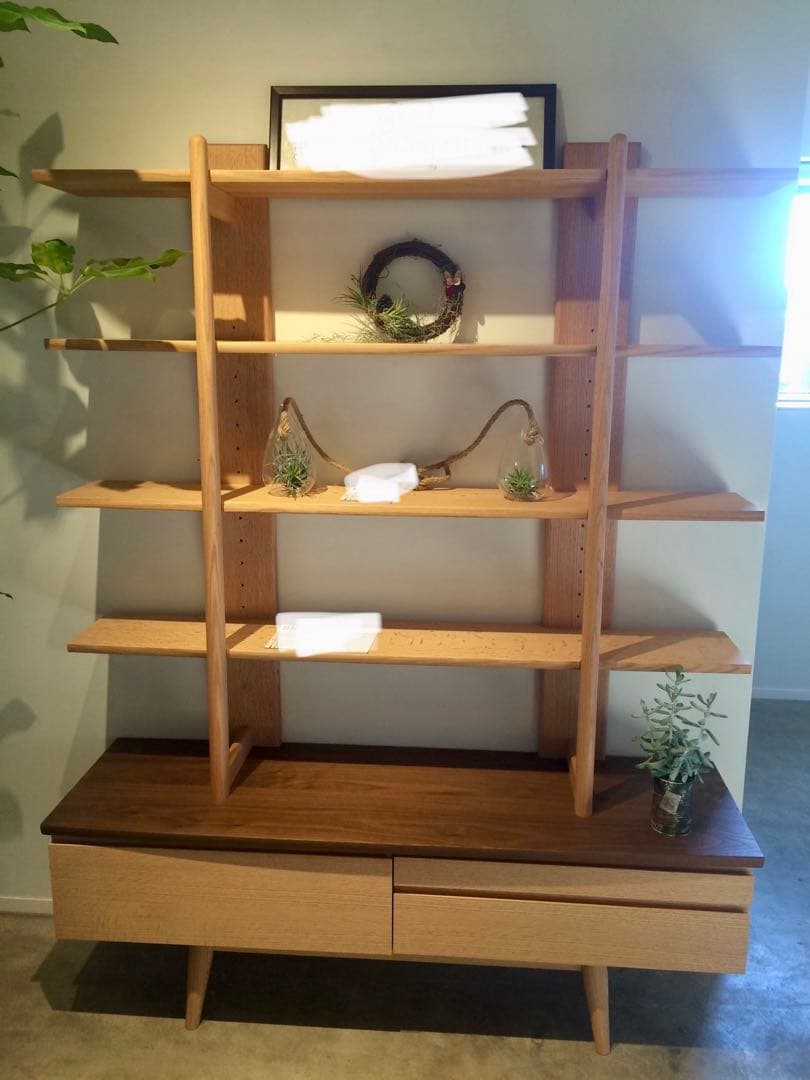 柏木工 KASHIWA CIVIL シェルフ 無垢材 国産