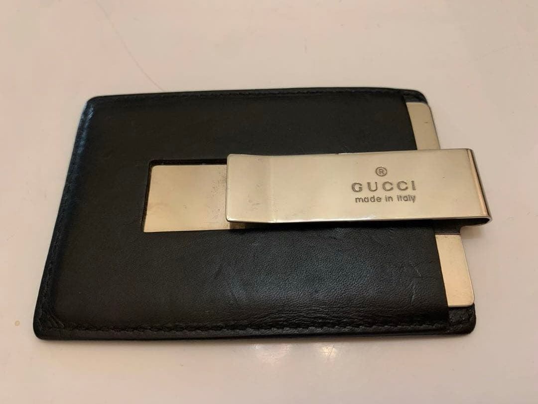GUCCI マネークリップ シルバー made in italy