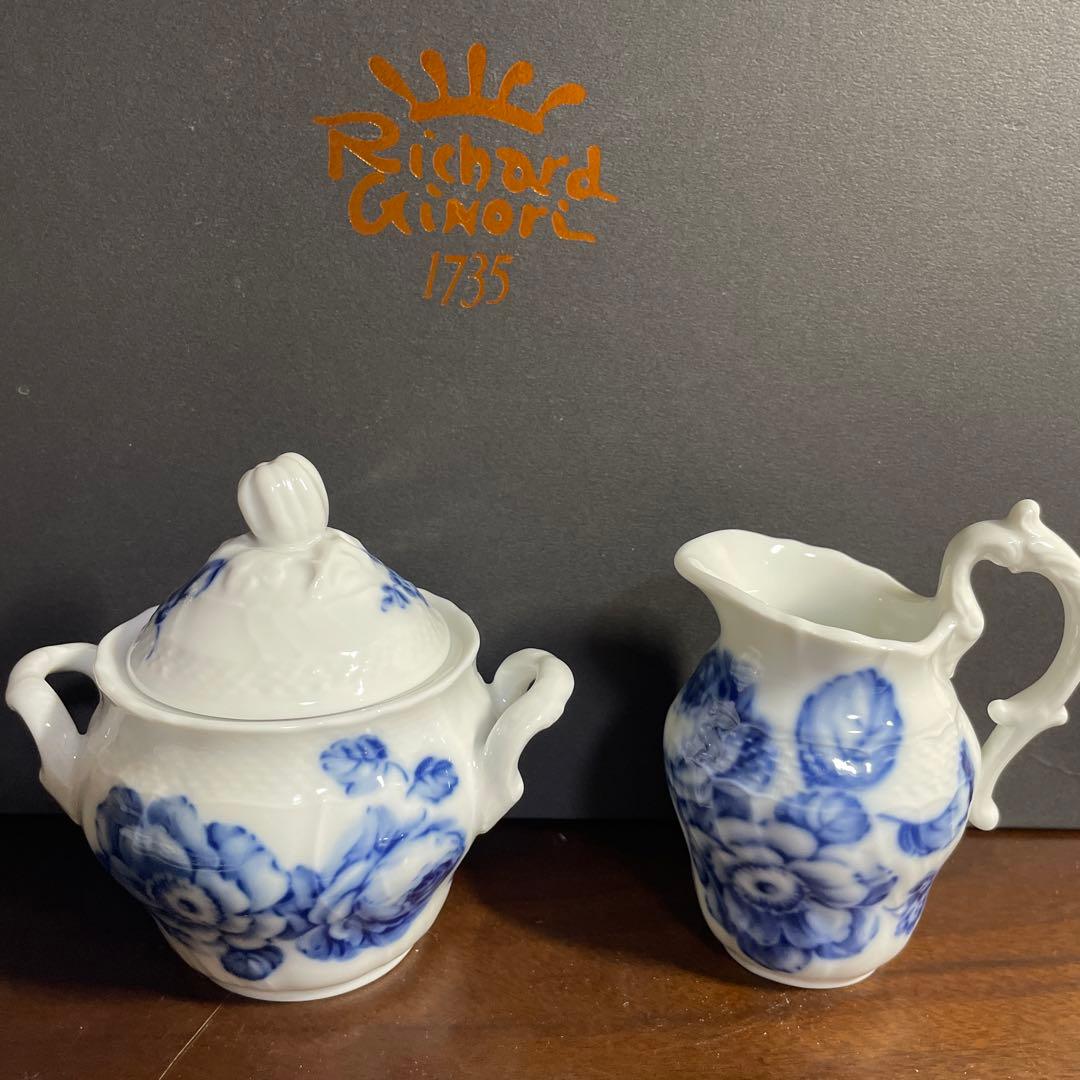 お値下げ中！リチャードジノリ　ベッキオ　ローズブルー　6点セット