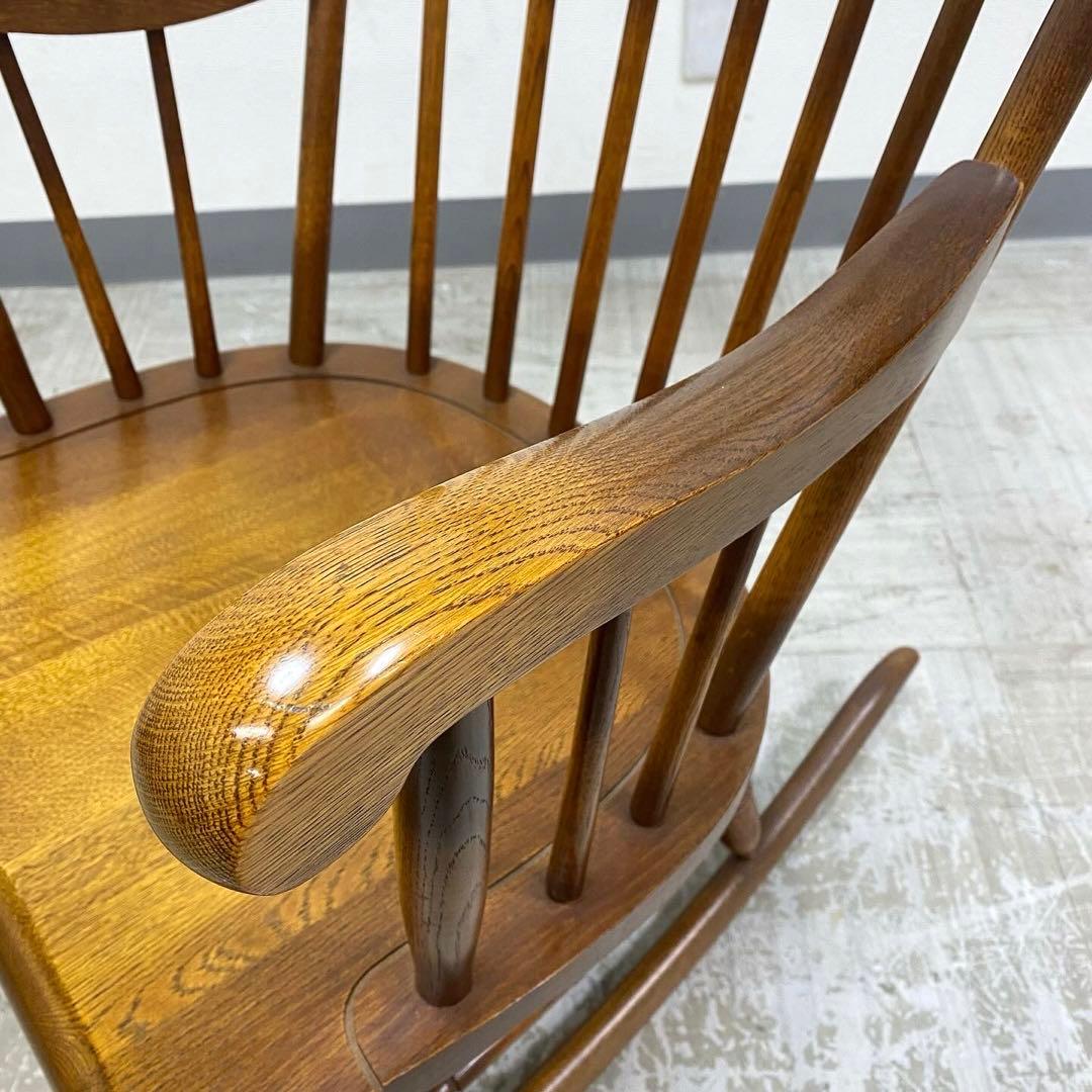 HIDA 飛騨産業 穂高 キツツキ ロッキングチェア 1人掛けチェア 椅子 2