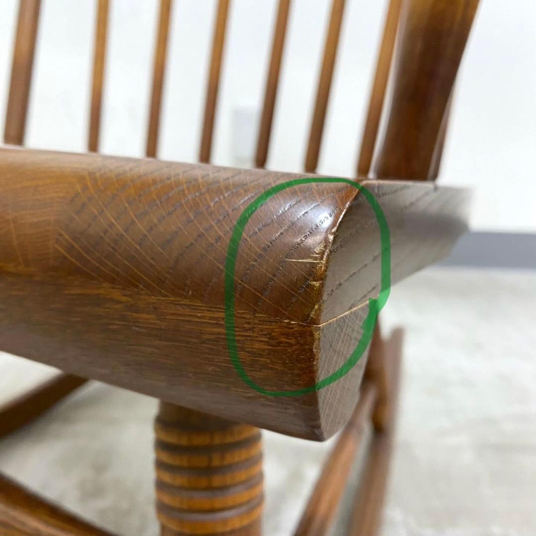 HIDA 飛騨産業 穂高 キツツキ ロッキングチェア 1人掛けチェア 椅子 2