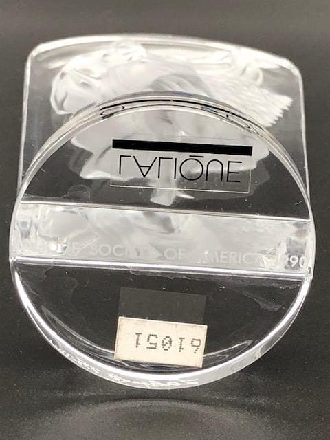 ラリック　女神の置物