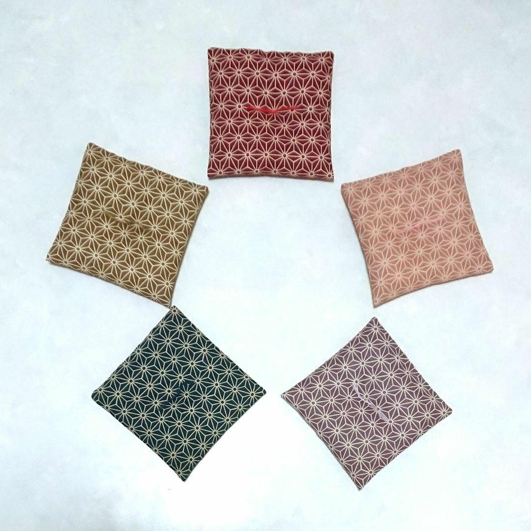 ★オーダーページ★ ミニ座布団「麻の葉(柄小)」置物用 ハンドメイド ミニチュア