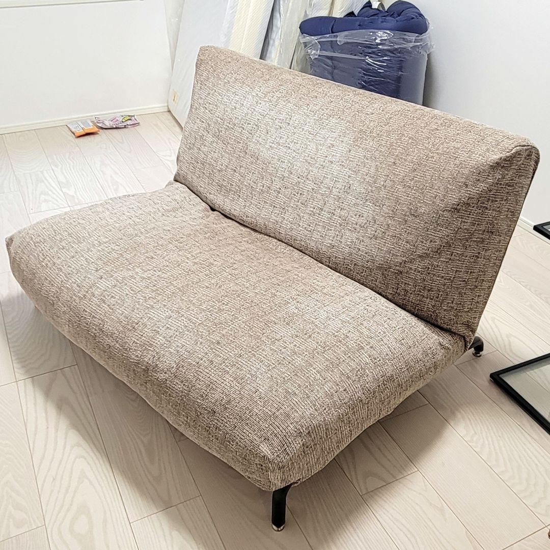 美品journalstandard furniture rodez 2p ソファ