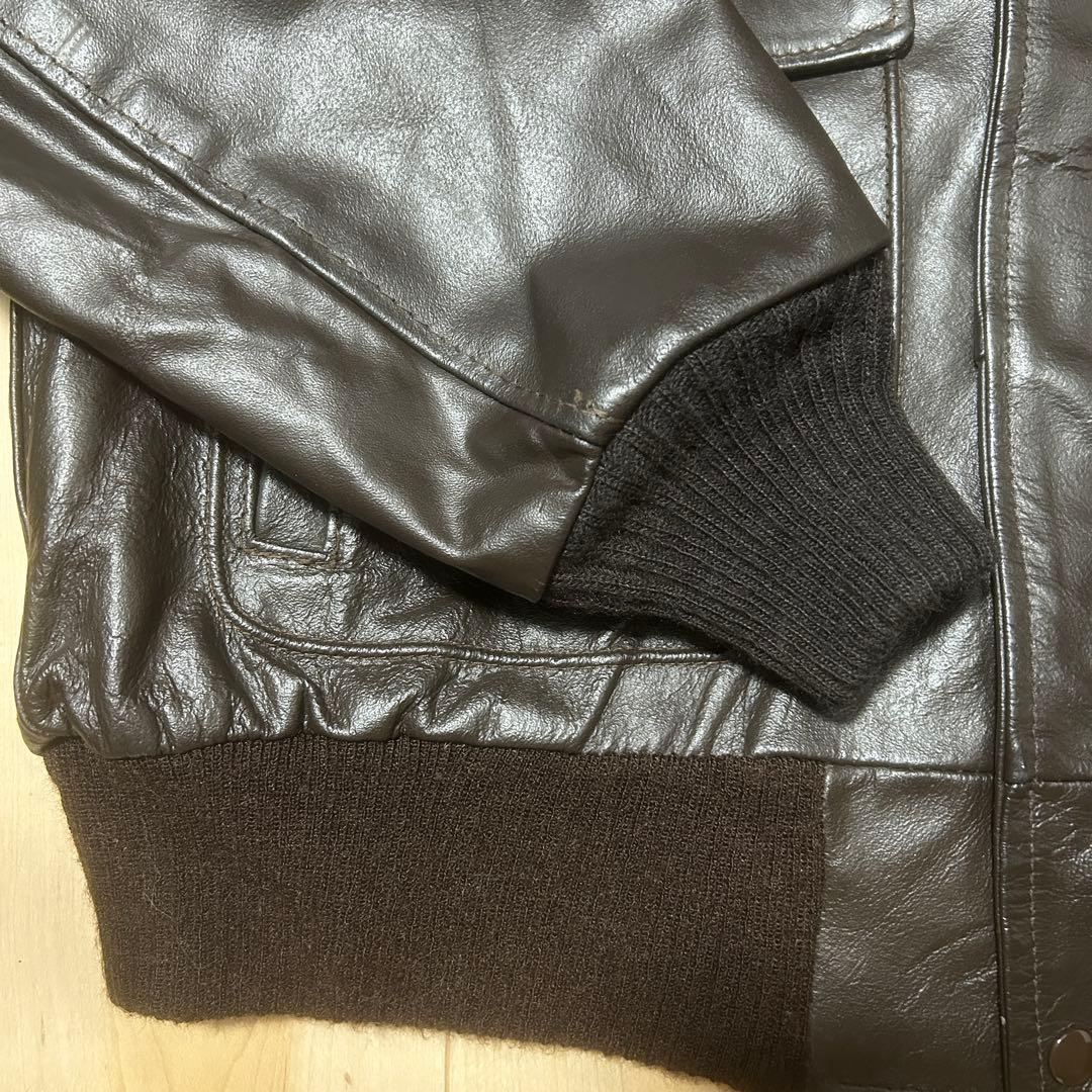 80’s Sears シアーズローバック フライトレザージャケット サイズ46