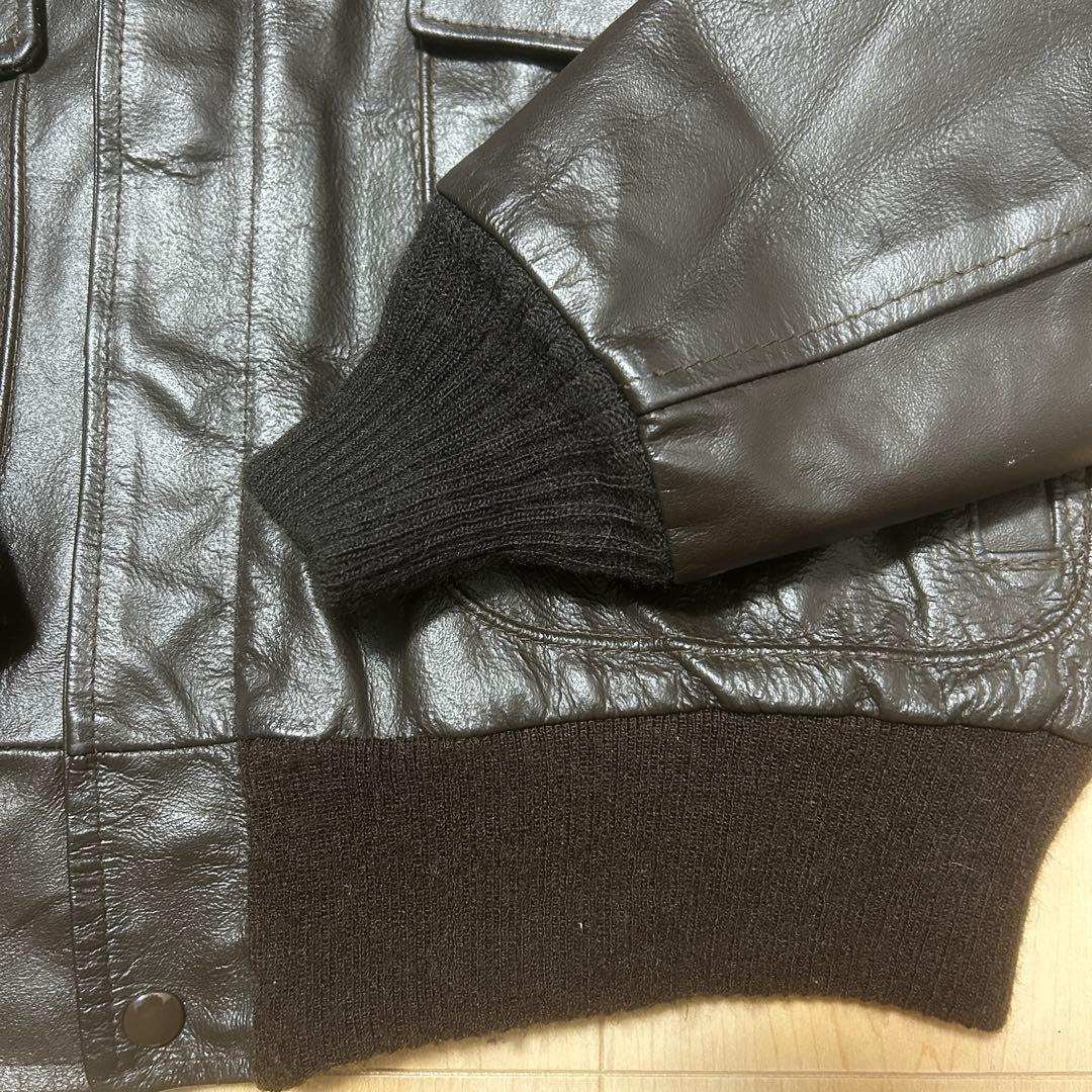 80’s Sears シアーズローバック フライトレザージャケット サイズ46