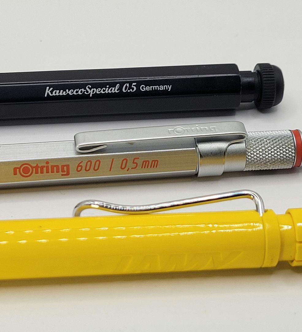 人気シャーペンセット　カヴェコ　ロットリング　LAMY