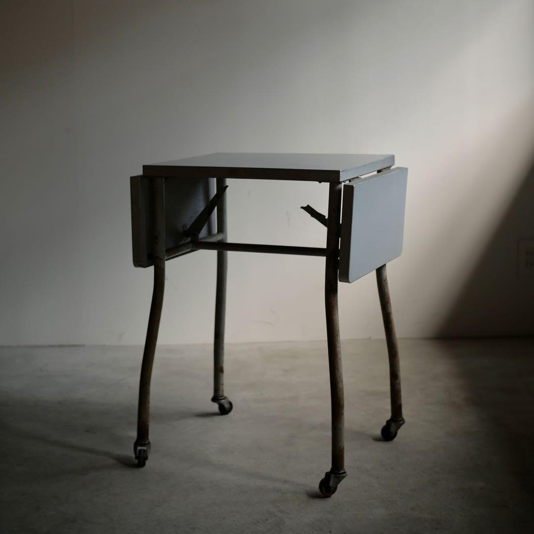 バタフライテーブル　机　台　キッチン　古家具　古道具　アンティーク　昭和レトロ