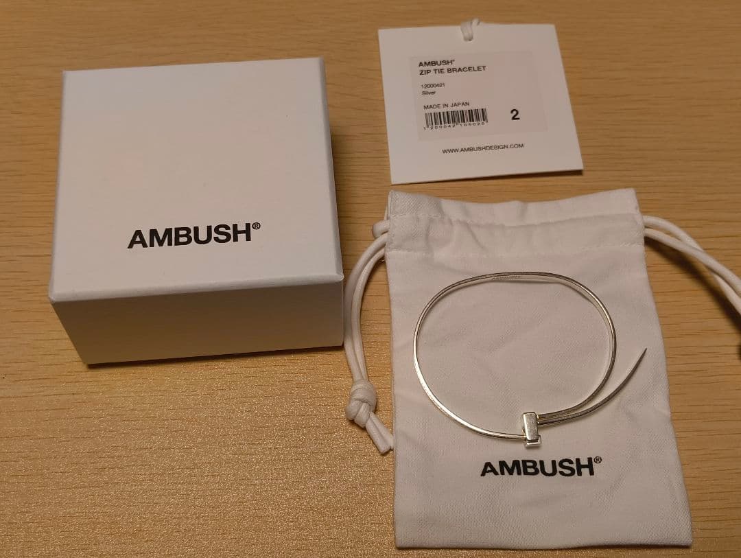 アクセサリー AMBUSH ZIP TIE Bracelet