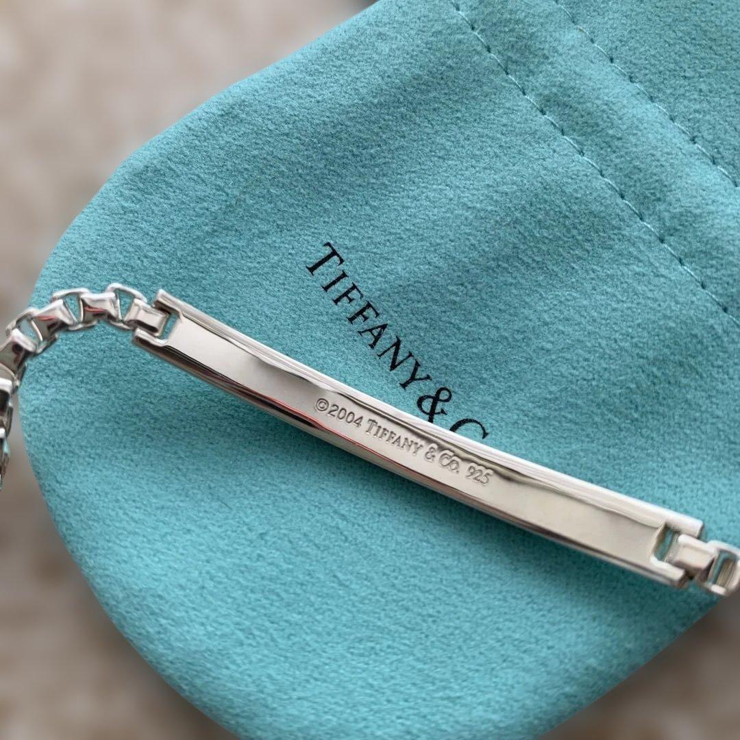 Tiffany & Co. シルバー ベネチアンリンクIDブレスレット