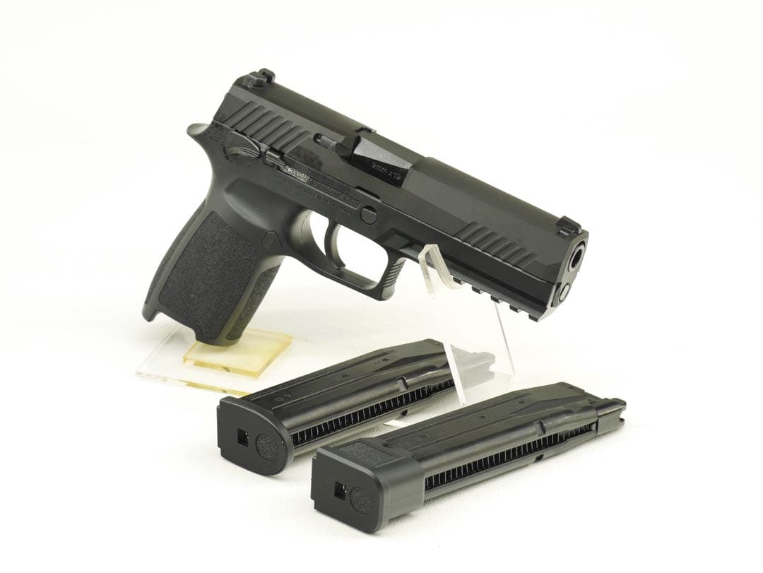 東京マルイ P320 フルサイズ ガスブローバック ガスガン ロングマグ付き