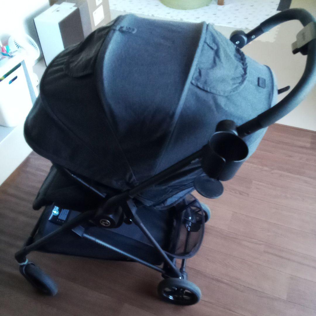 Cybex Melio Carbon ベビーカー ブラック