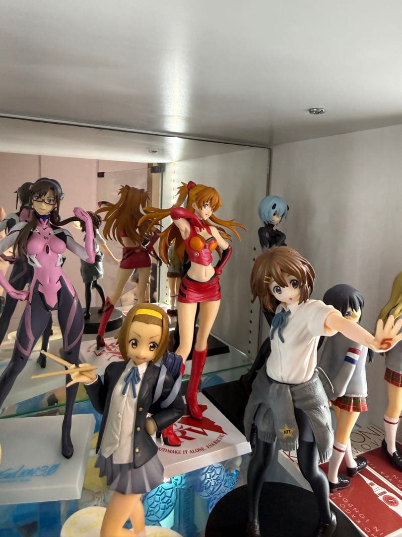 JAJANコレクションケース背面ミラー 上置きロータイプ付き フィギュア付き