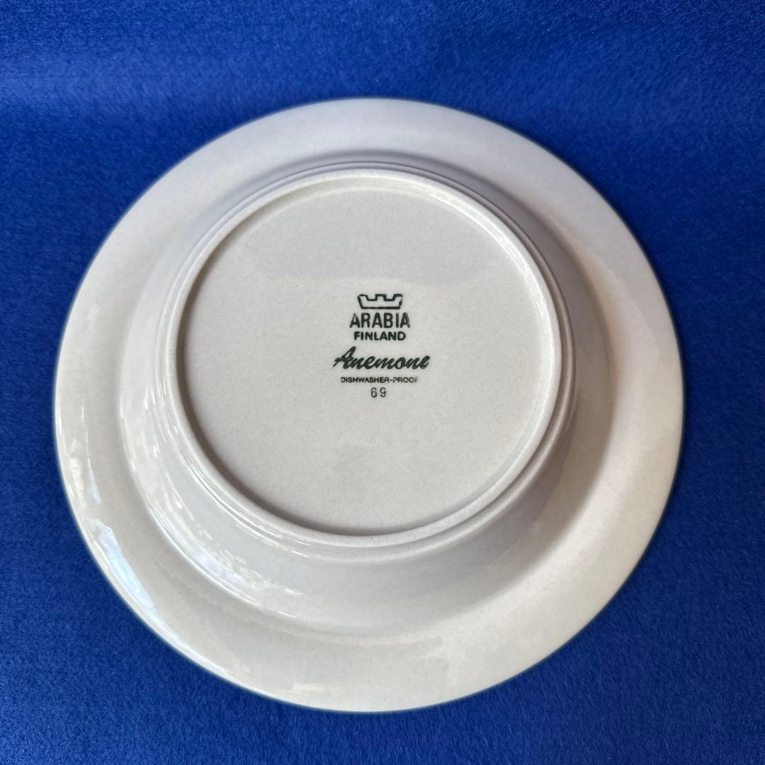 ☆未使用☆ アラビアARABIA アネモネ 深皿 4枚セット