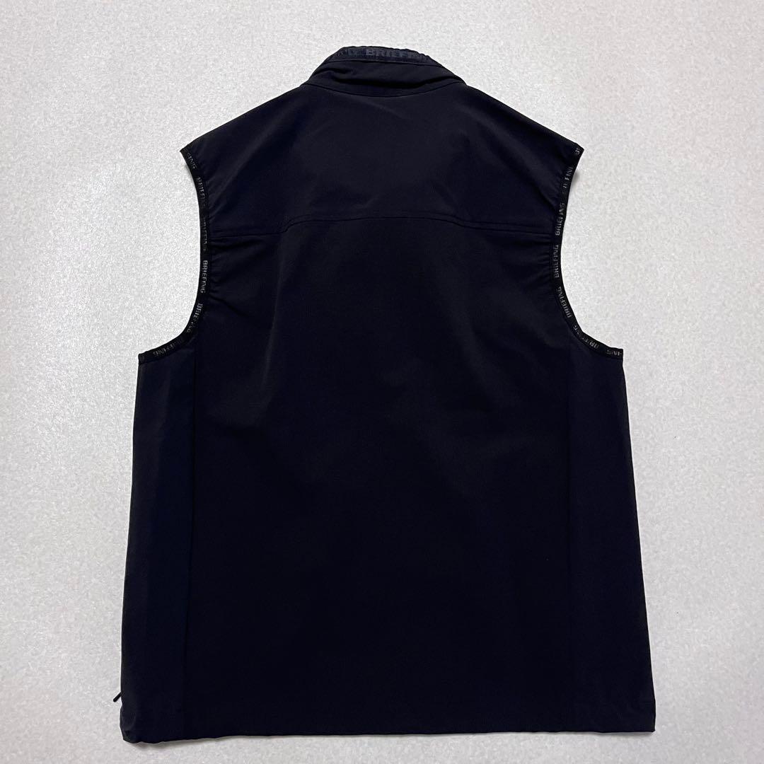 BRIEFING ブリーフィング ベスト メンズ WIND VEST 黒 S