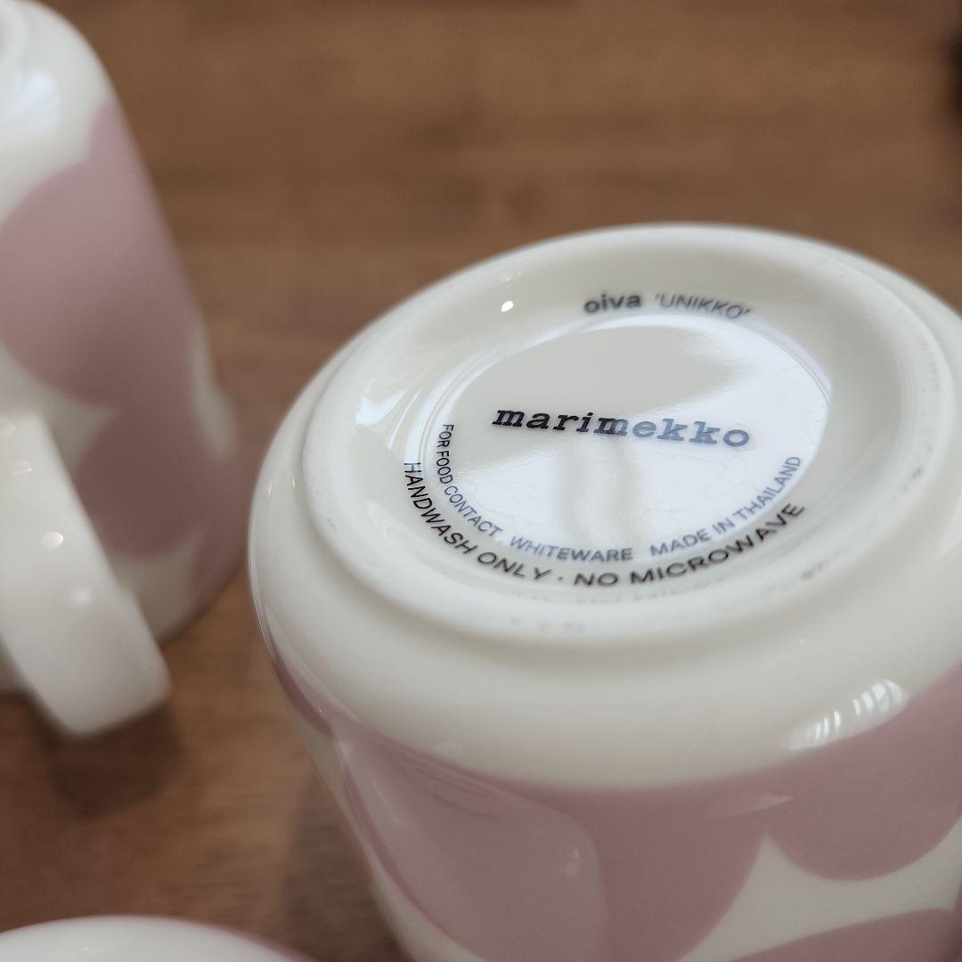 marimekko　ウニッコ　ピンク×ゴールド