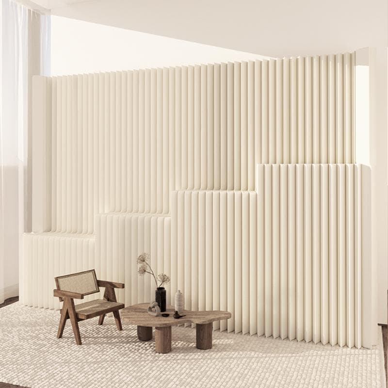 折りたたみパーテーション 間仕切り 3段式高さ2ｍ長さ3ｍ 持ち運び可能 目隠し