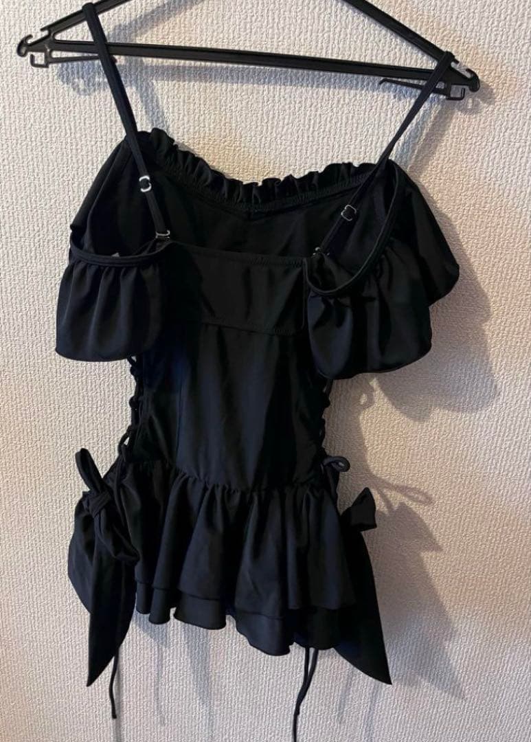 大人気♡完売品！！サイドレースアップワンピース水着　ディアマイラブ地雷水着