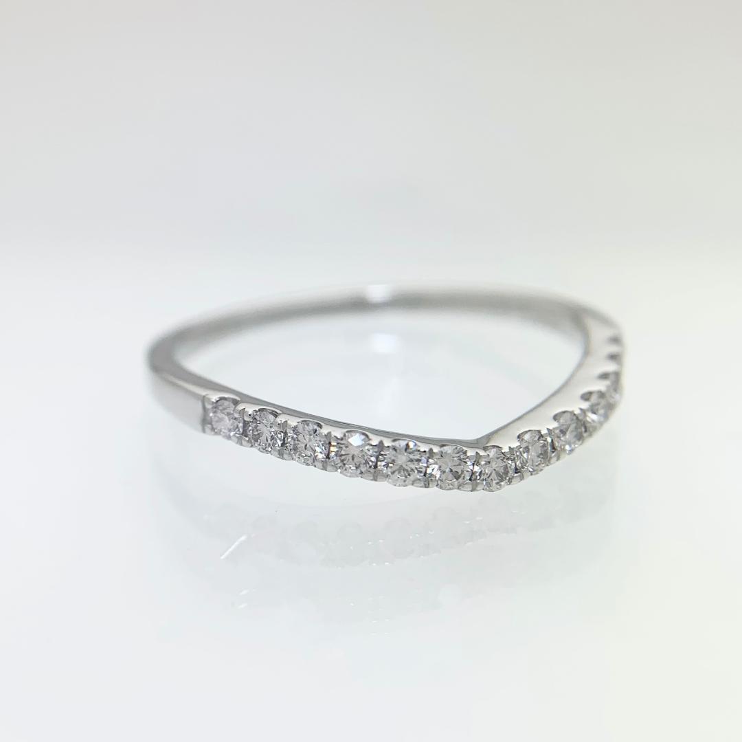 新品 H&C ダイヤモンド リング 0.20ct Pt950