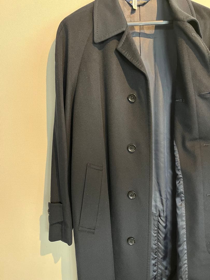 【美品】ブルックスブラザーズ　カシミヤ100% ステンカラーコート サイズ40