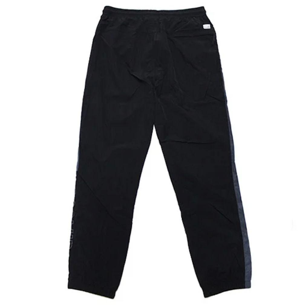 【L】PRO CLUB プロクラブ ウインドブレーカーパンツ 撥水プリント/黒