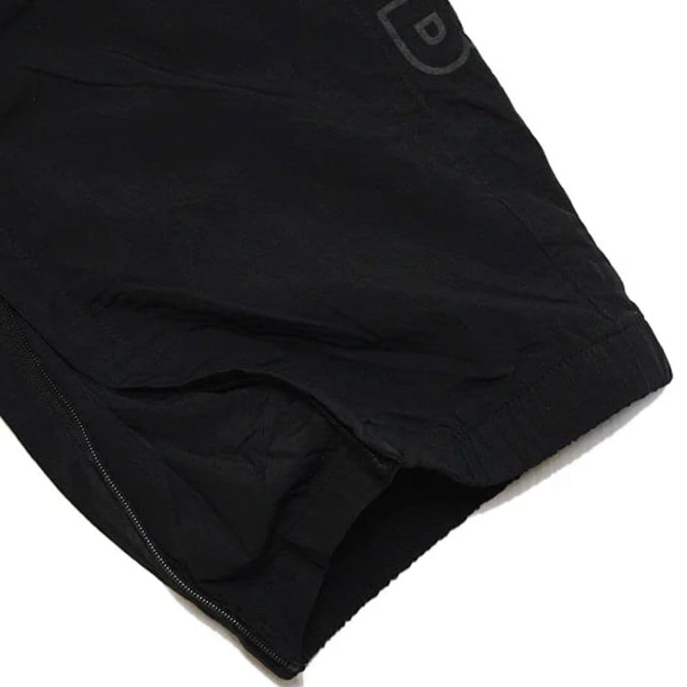 【L】PRO CLUB プロクラブ ウインドブレーカーパンツ 撥水プリント/黒
