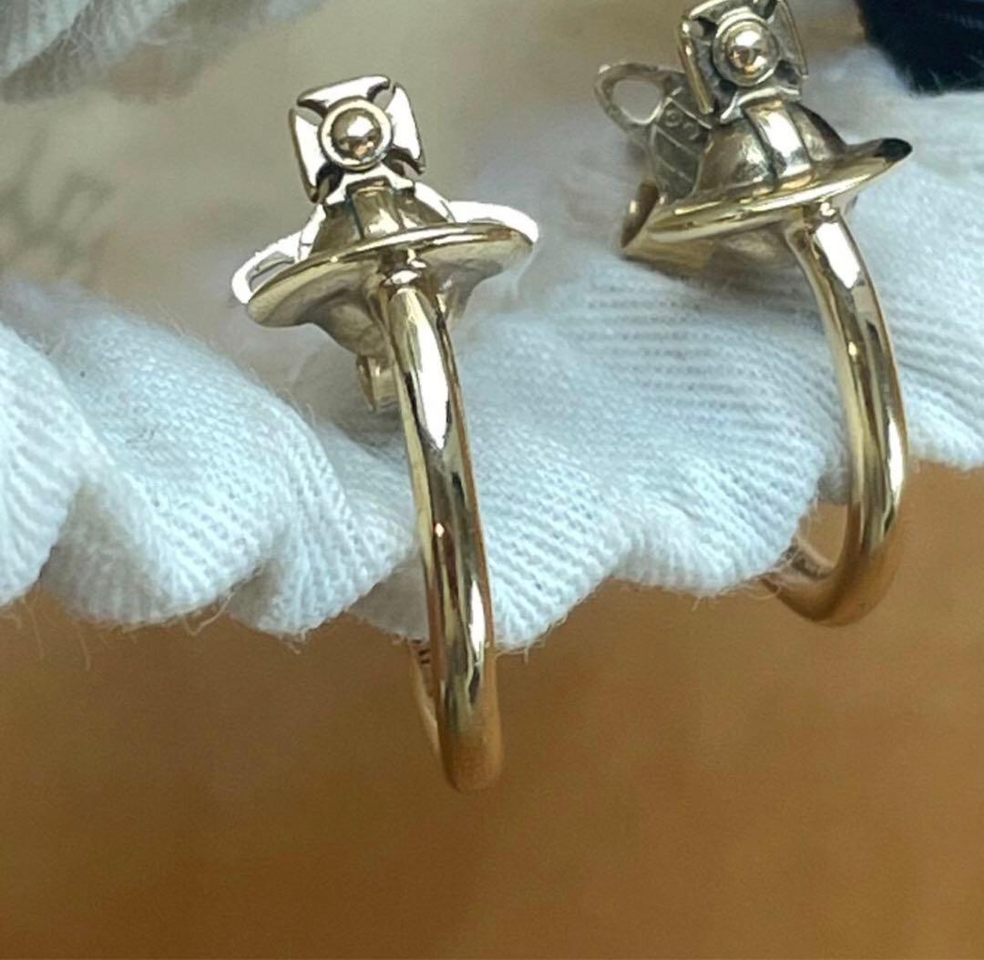 【本日まで】Vivienne Westwoodフープピアス 両耳