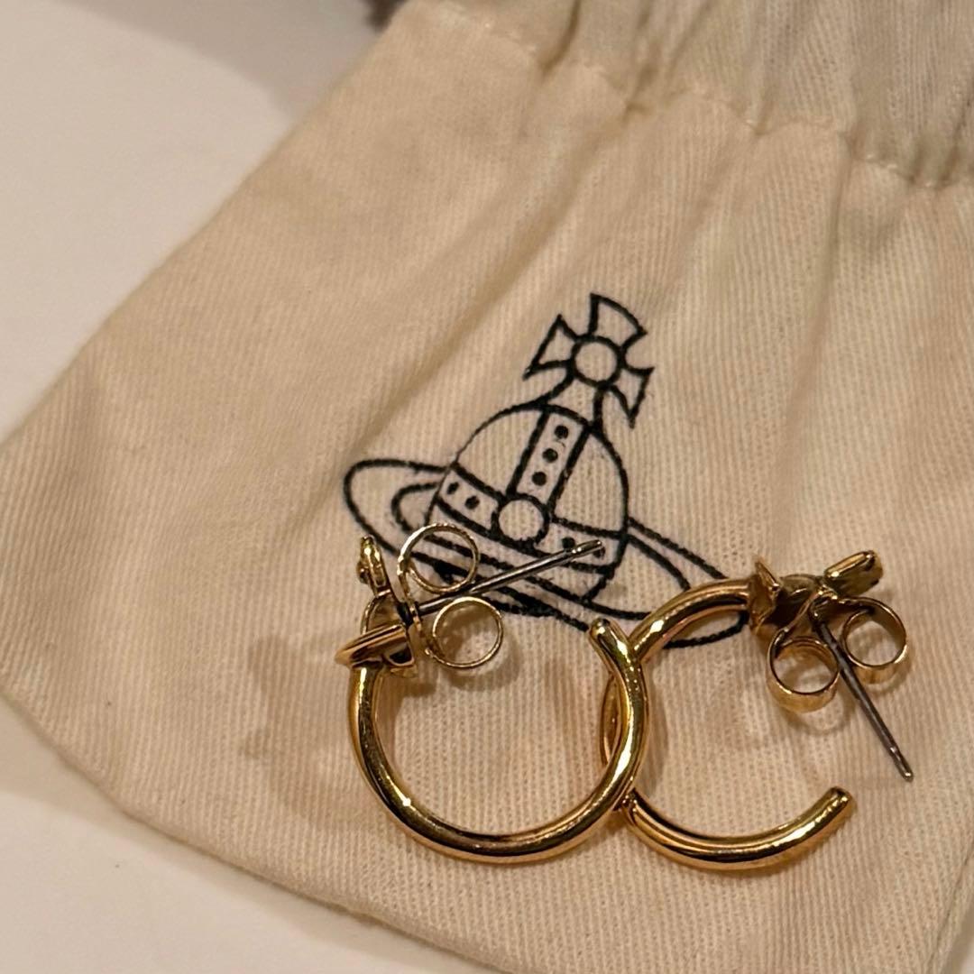 【本日まで】Vivienne Westwoodフープピアス 両耳