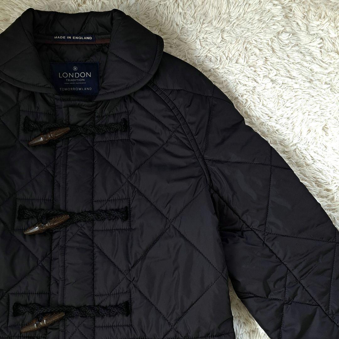 ロンドントラディション トゥモローランド別注 キルティングダッフルコート 英国製