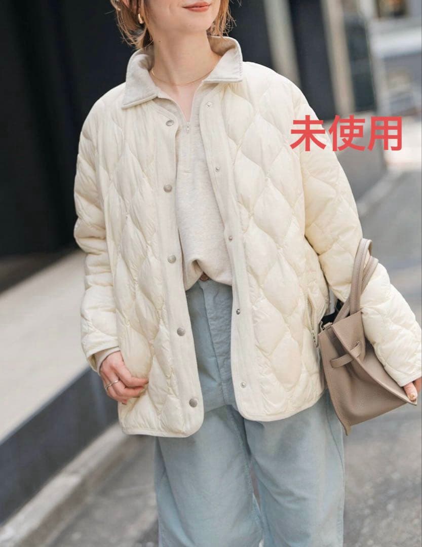 【未使用タグ付き】SpickandSpan◇TAION 別注キルティングブルゾン