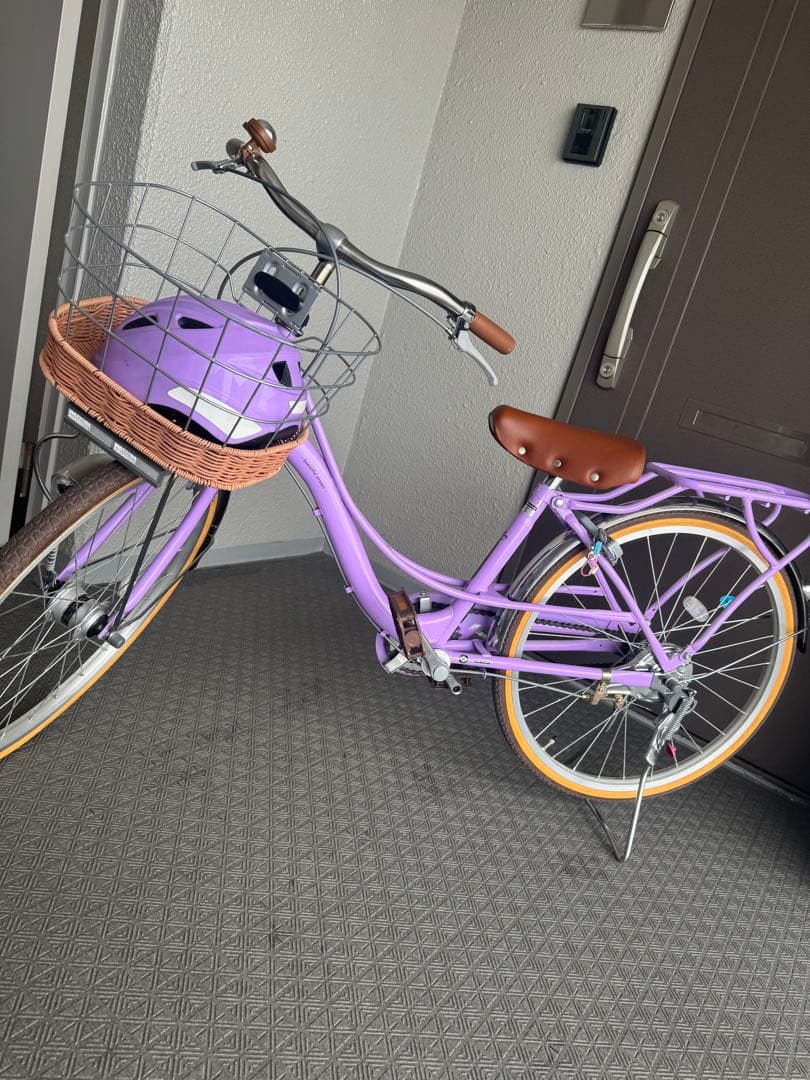 【美品】あさひ[ASAHI]フェリークJr. 22インチ 子供用　ヘルメット付き