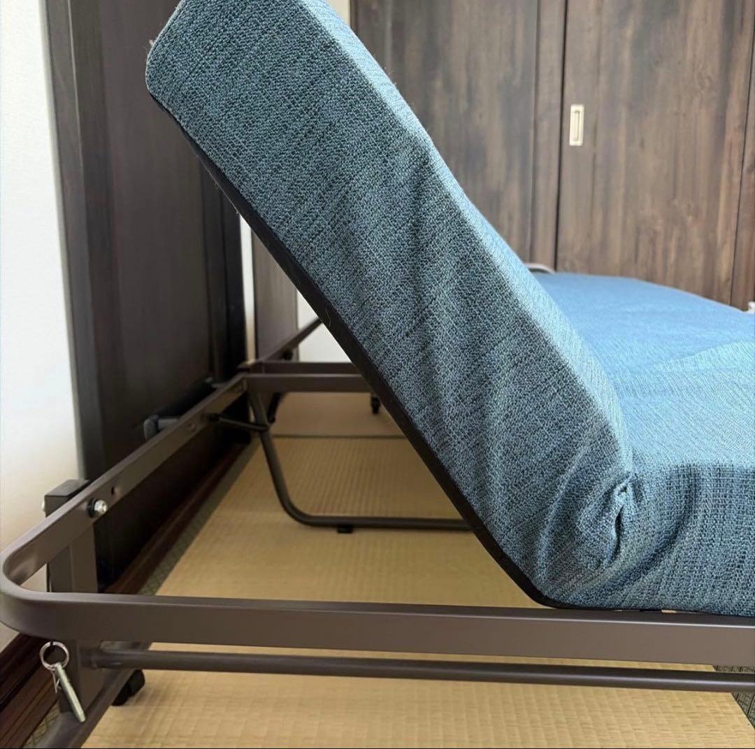 【未使用品】ニトリ 折り畳みベッド ソファ 折りたたみ ベッド【送料込】