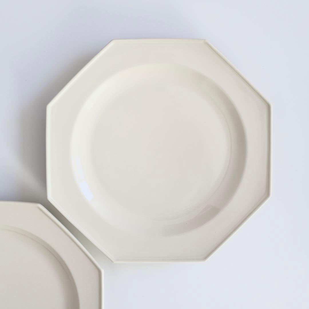 【新品未使用】石川隆児　八角皿　オクトゴナルプレート　うつわ　2枚セット