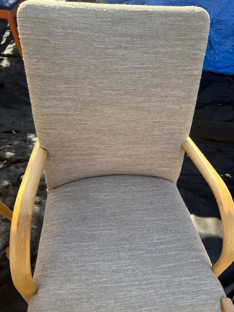 ニトリ Nコレクション C-10 ダイニングチェア 肘付き 2脚セット 引取限定