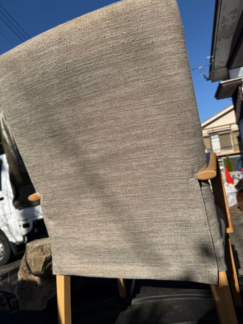 ニトリ Nコレクション C-10 ダイニングチェア 肘付き 2脚セット 引取限定